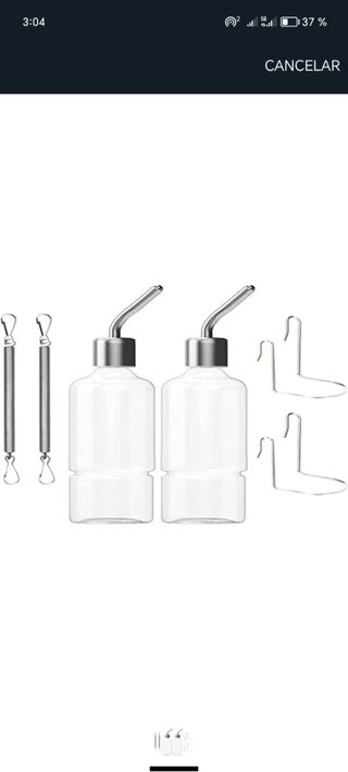 Bebederos automáticos para chinchillas