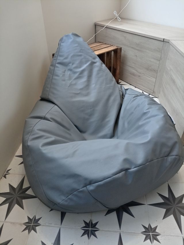 Puff gris - interior