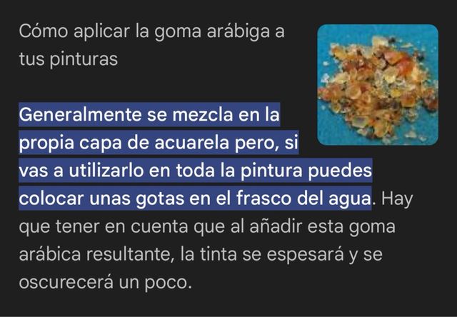 GOMA ARÁBIGA EN GRANO  a granel 