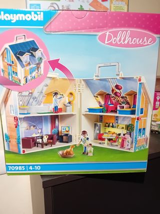 Playmobil casa completa y piscina nuevos