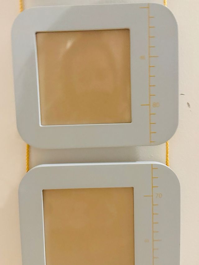 Marco fotos niños con metro