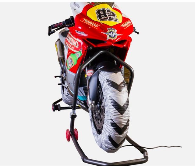 Calentadores neumaticos de moto BIKETEK. 120/200.