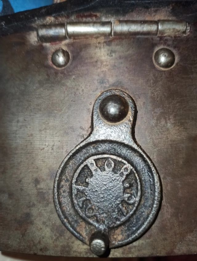 Plancha antigua de carbón