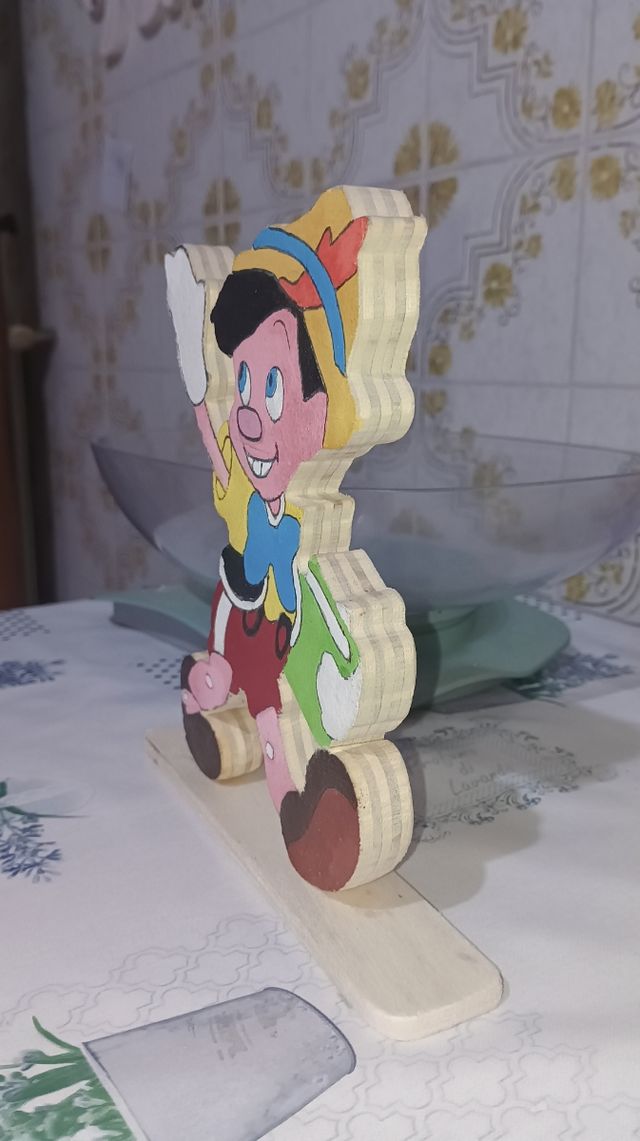 Gadgets in legno Pinocchio