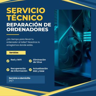 Reparación de Ordenadores a domicilio en VALENCIA