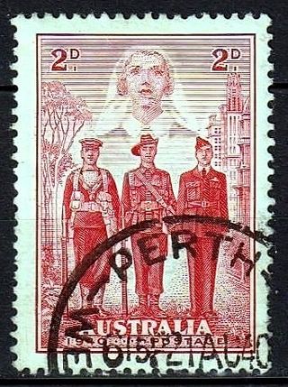 FRANCOBOLLI AUSTRALIA 1942 KING GEORGE VI