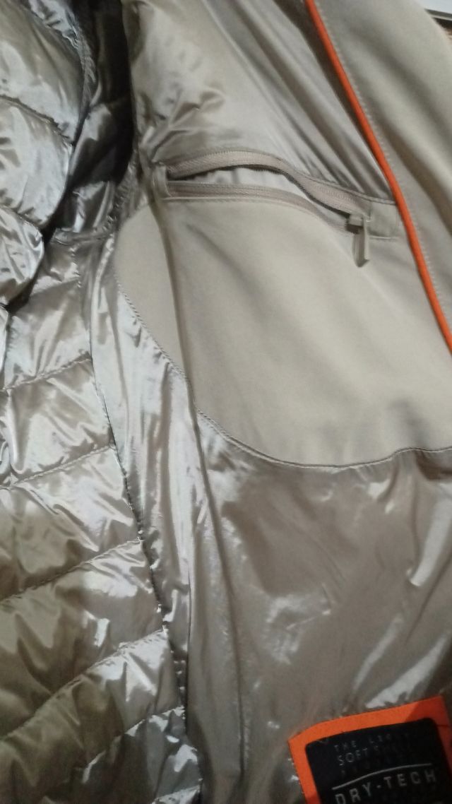 Piumino donna Ciesse beige