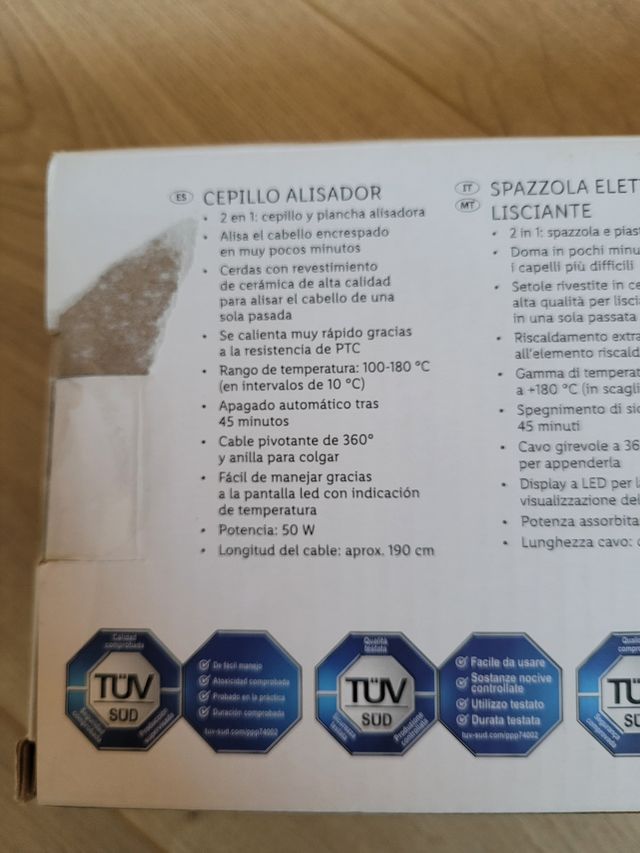 Cepillo alisador Silvercrest