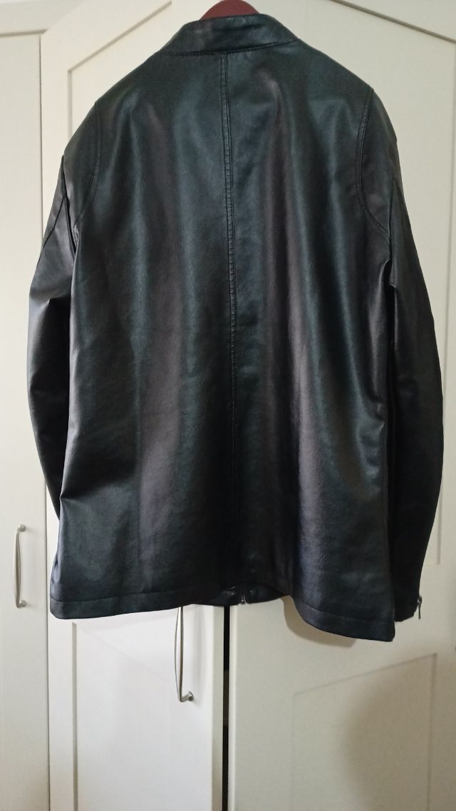 Giacca similpelle uomo