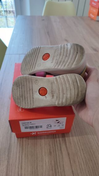 Sandalias biomecanics