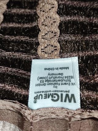 Peluca pelo corto con flequillo nueva. Tono 6