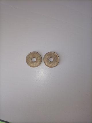 Moneda 25 pesetas Melilla 1997