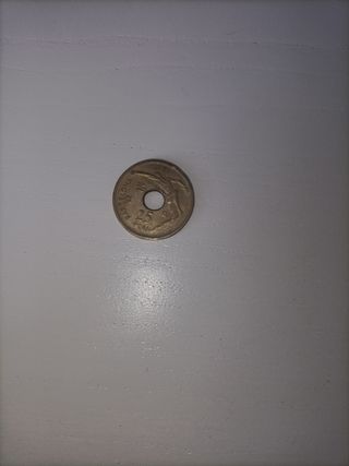 Moneda 25 pesetas Barcelona 92