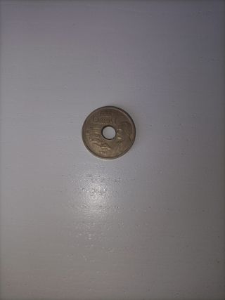 Moneda 25 pesetas Barcelona 92