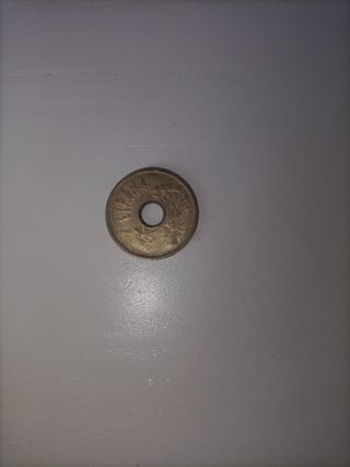 Moneda 25 pesetas Canarias 1994