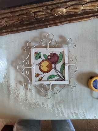 Azulejos antiguo cerámica santa ana