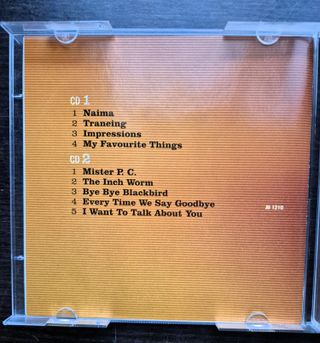 John Coltrane Quartet, Visit To Scandinavia 2CD