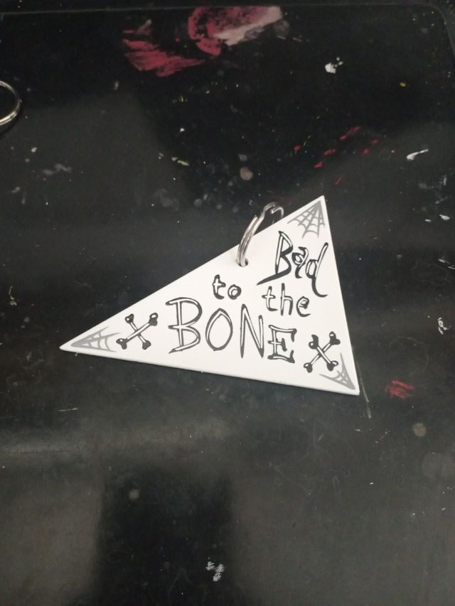 Portachiavi bad to the bone vintage