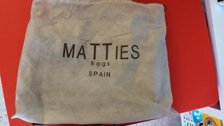 Maletín de piel marrón 