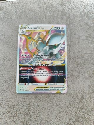 Carta Pokémon Arceus V astro