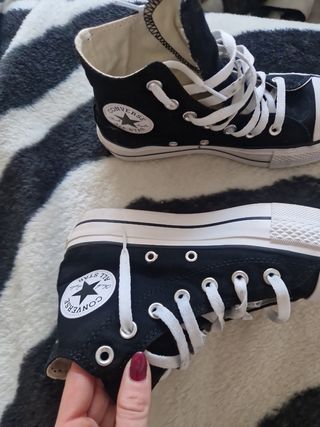 Zapatillas converse plataform