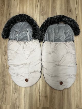 2x Saco universal Everest Baby Monsters beige