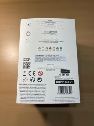 Lampada unicorno ricaricabile