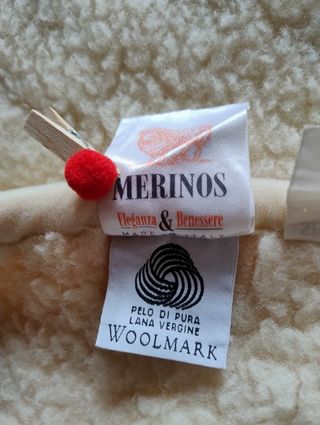 Coperta e guanciale lana merinos