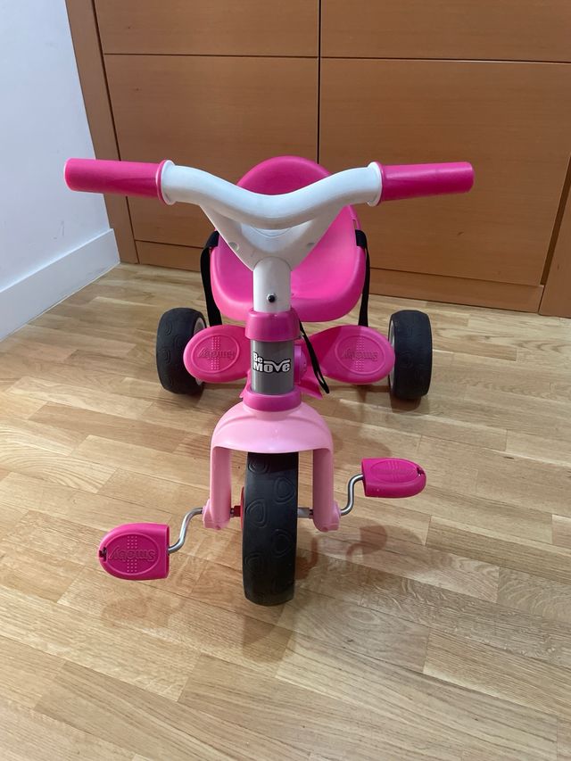 Triciclo infantil rosa