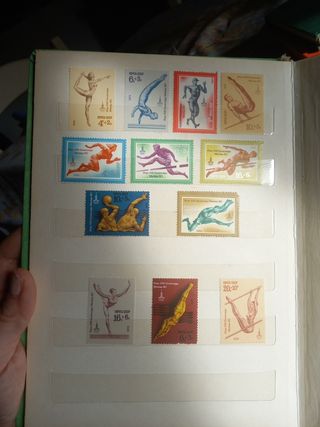 FRANCOBOLLI olimpiadi (RUSSIA 1980)