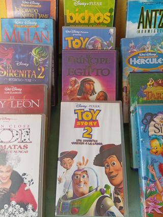 Películas Disney VHS