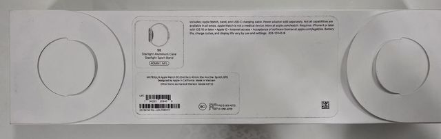 APPLE WATCH SE2Gen 40MM STARLIGHT