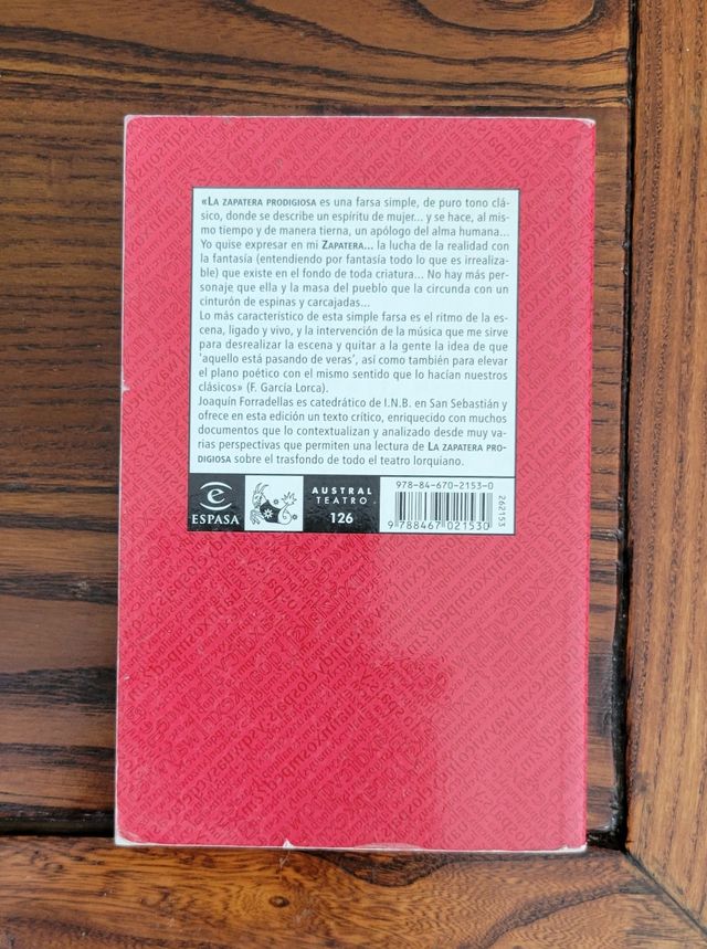 La zapatera prodigiosa (Spanish Edition)