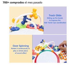 Mesa de actividades para bebé