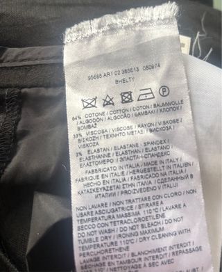 Pantalone Donna GAS in velluto nero tg.27