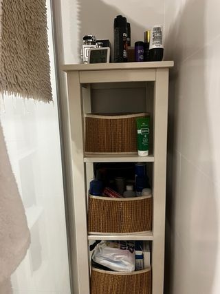 Muebles baño + estanteria y espejo