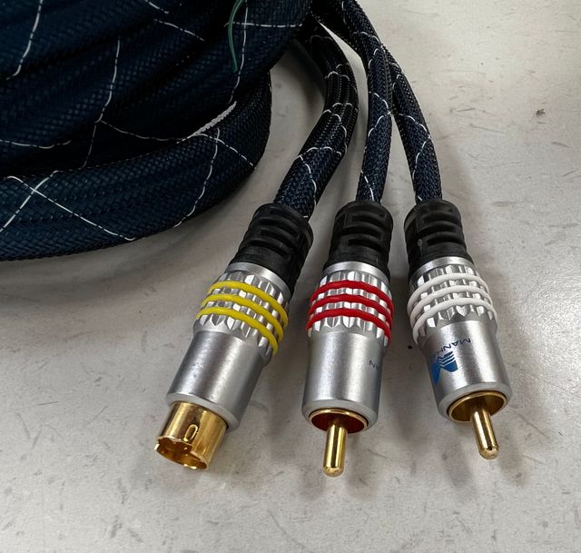Cable euroconector a RCA  GOLD