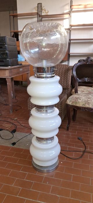 Lampada da terra vintage di Mazzega
