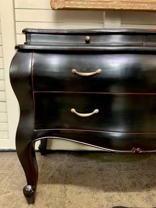 Aparador/ cajonera color negro