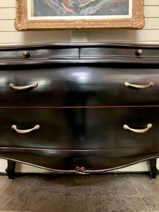 Aparador/ cajonera color negro