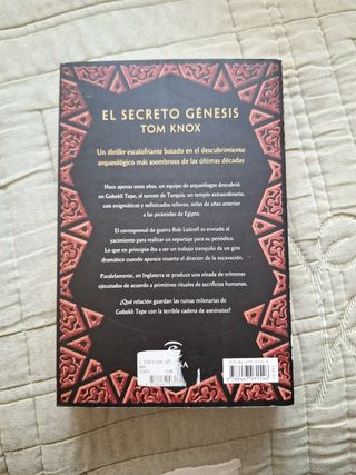 EL SECRETO GÉNESIS. Novela