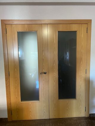 Puertas vivienda macizas seminuevas 7 unidades