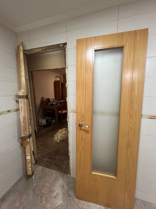 Puertas vivienda macizas seminuevas 7 unidades