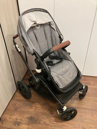 BUGABOO FOX 2 GRIS MELANGE/NEGRO