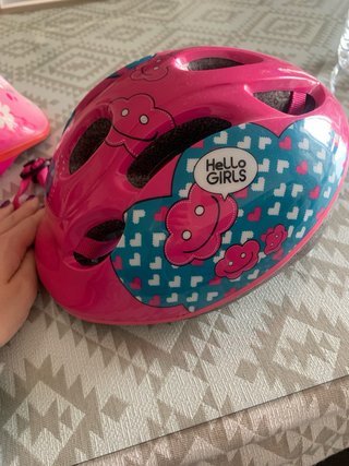 Cascos de bicicleta niña