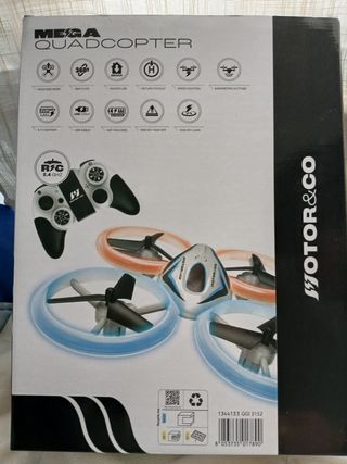 MEGA QUADCOPTER DRON (Motor&Co)