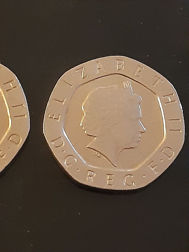 2 monedas Twenty pensé 1998 y 2003