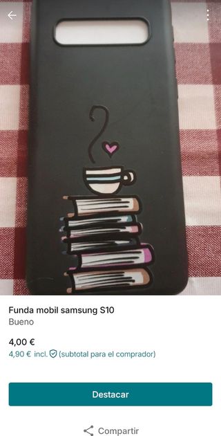 Funda mobil Samsung S10