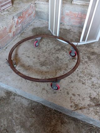 Plataforma con ruedas 