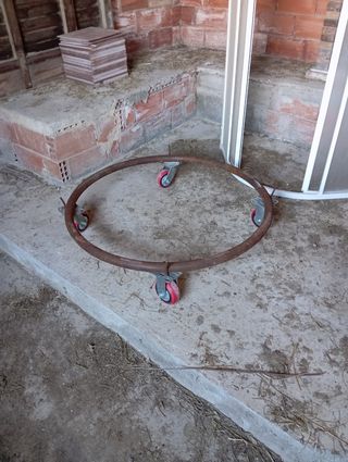 Plataforma con ruedas 